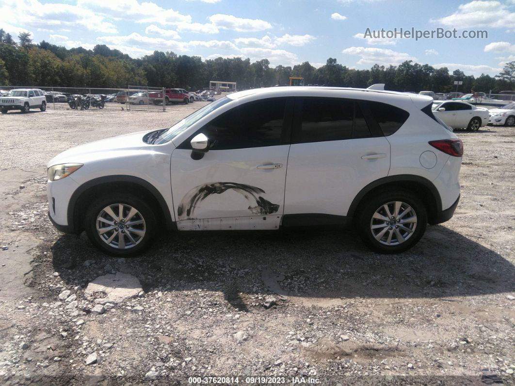 2015 Mazda Cx-5 Touring White vin: JM3KE2CY7F0520865