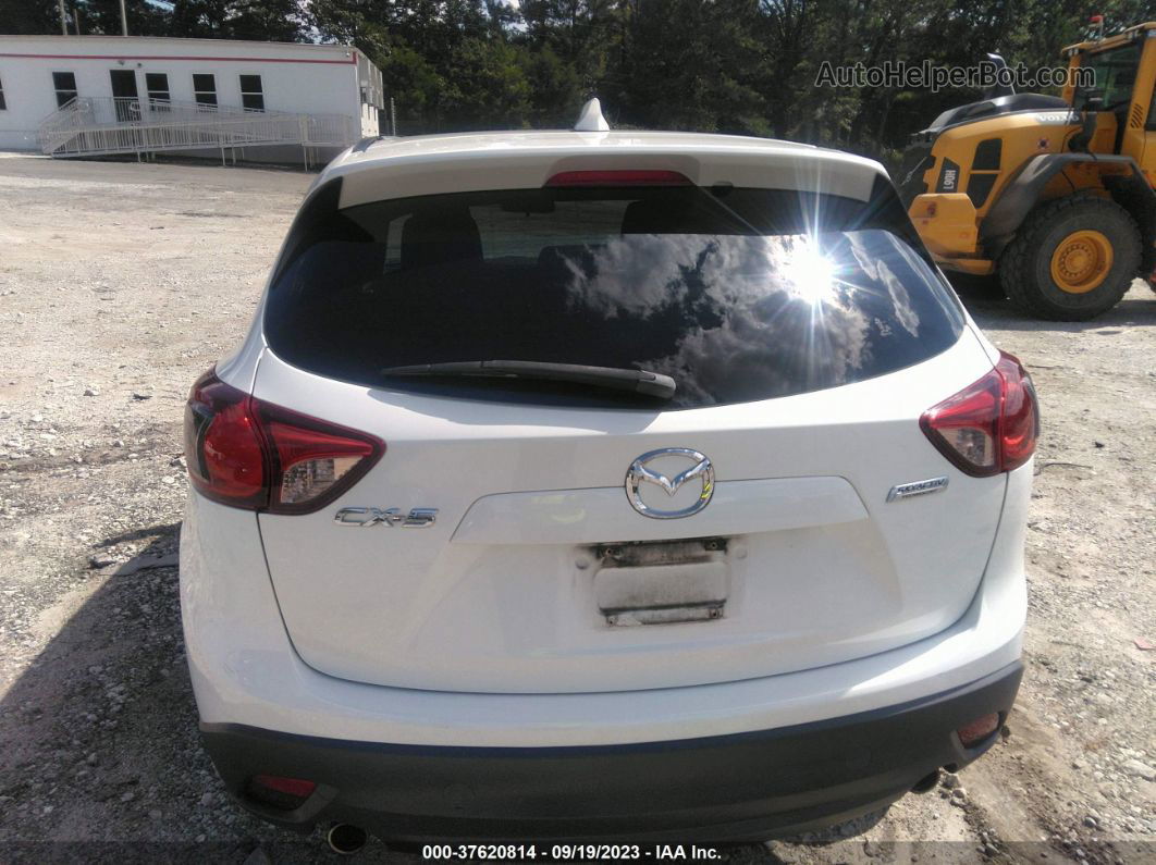 2015 Mazda Cx-5 Touring White vin: JM3KE2CY7F0520865