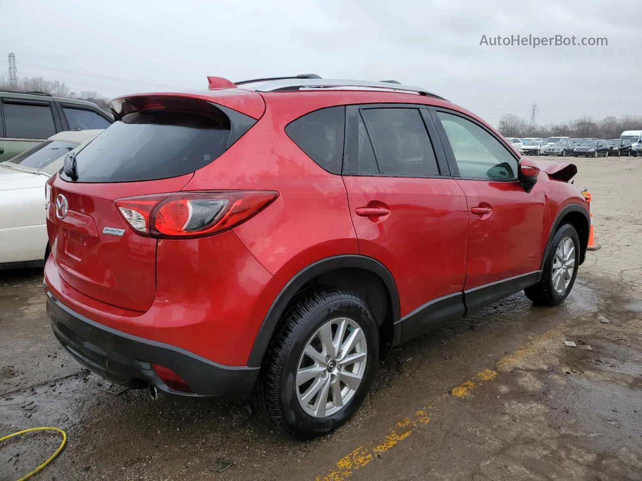 2015 Mazda Cx-5 Touring Red vin: JM3KE2CY7F0527055