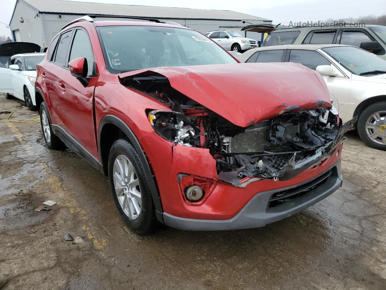 2015 Mazda Cx-5 Touring Red vin: JM3KE2CY7F0527055