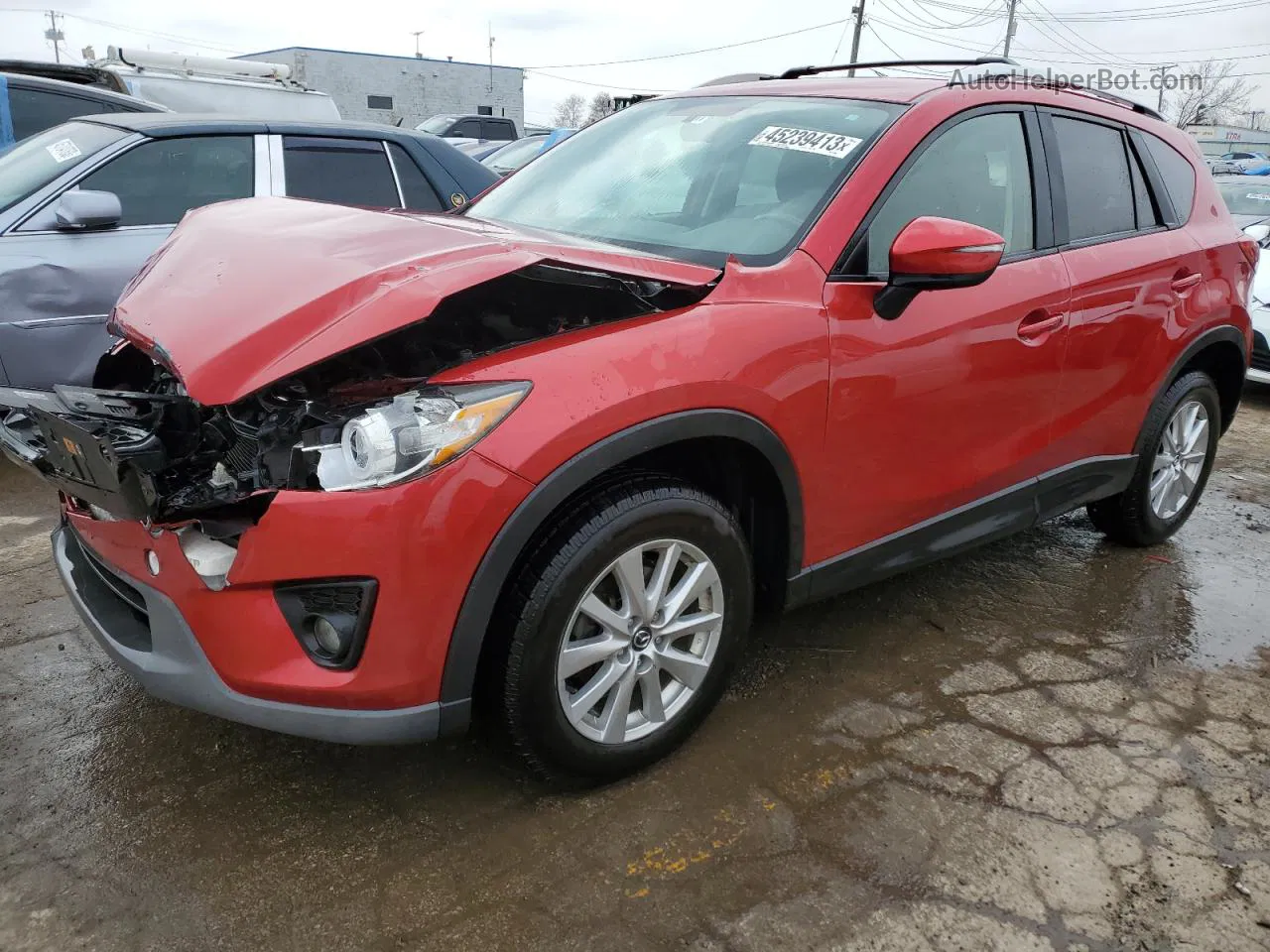 2015 Mazda Cx-5 Touring Red vin: JM3KE2CY7F0527055