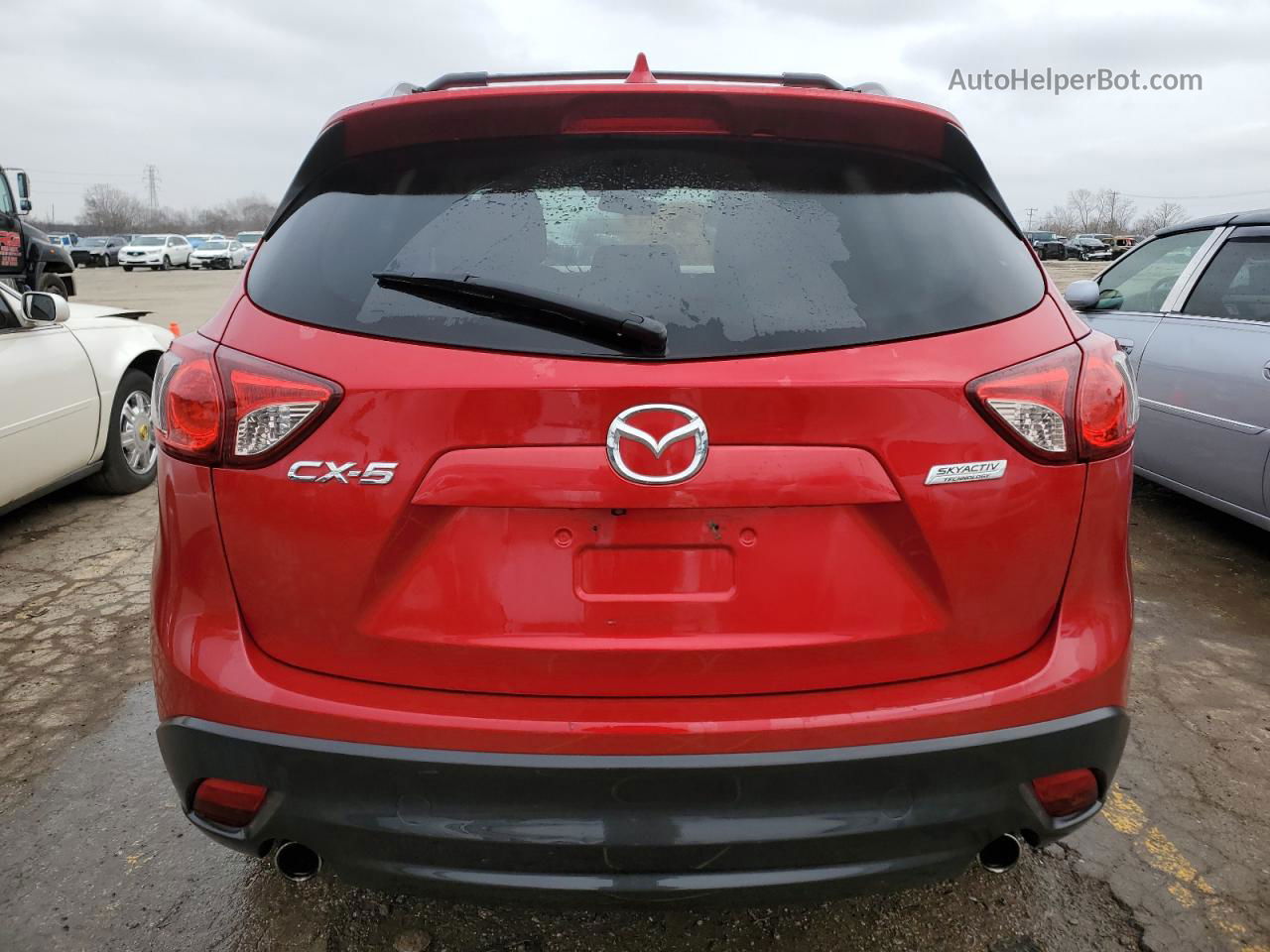 2015 Mazda Cx-5 Touring Red vin: JM3KE2CY7F0527055