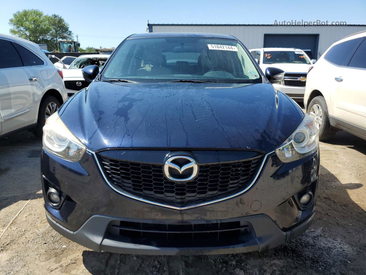 2015 Mazda Cx-5 Touring Blue vin: JM3KE2CY7F0545510