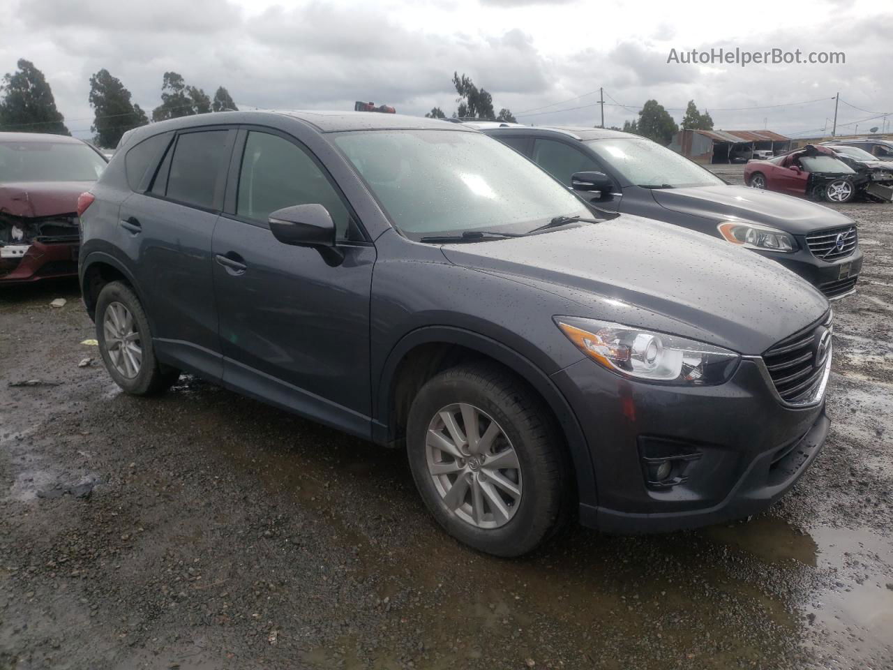 2016 Mazda Cx-5 Touring Charcoal vin: JM3KE2CY7G0675921