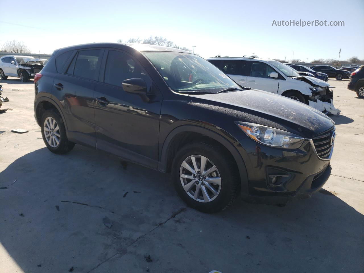 2016 Mazda Cx-5 Touring Black vin: JM3KE2CY7G0685784