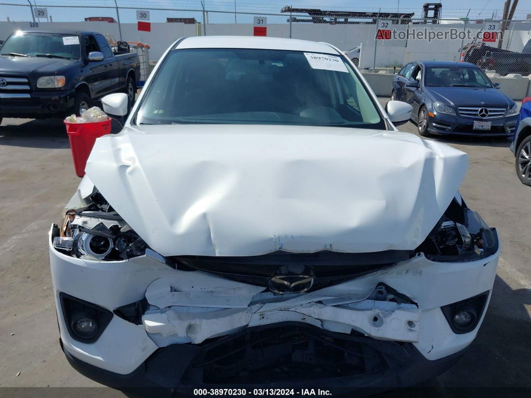 2015 Mazda Cx-5 Touring White vin: JM3KE2CY8F0495782