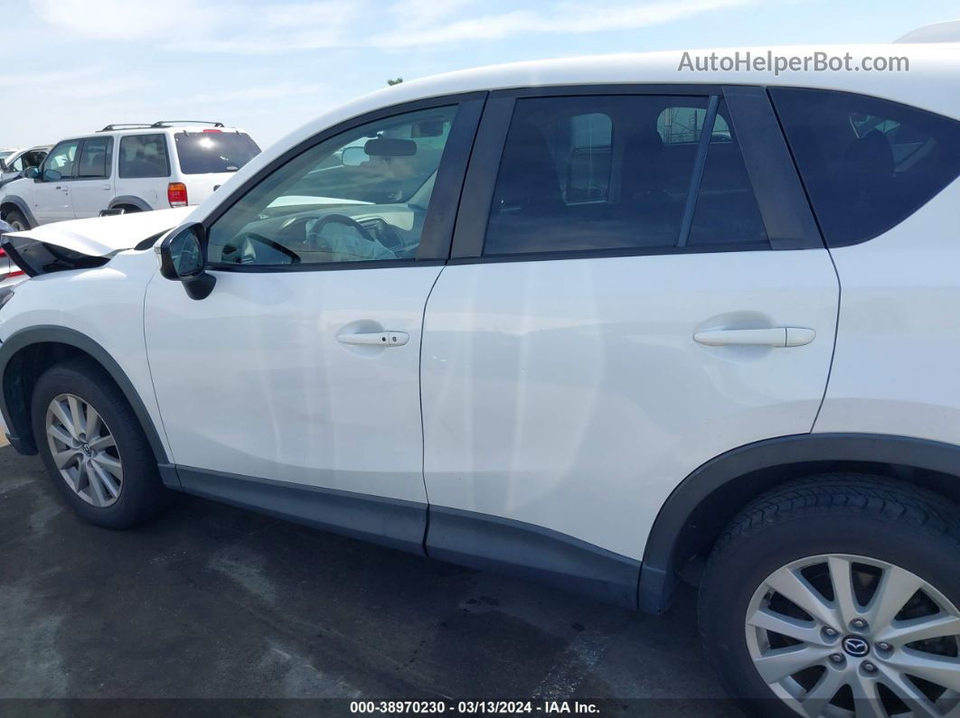 2015 Mazda Cx-5 Touring White vin: JM3KE2CY8F0495782