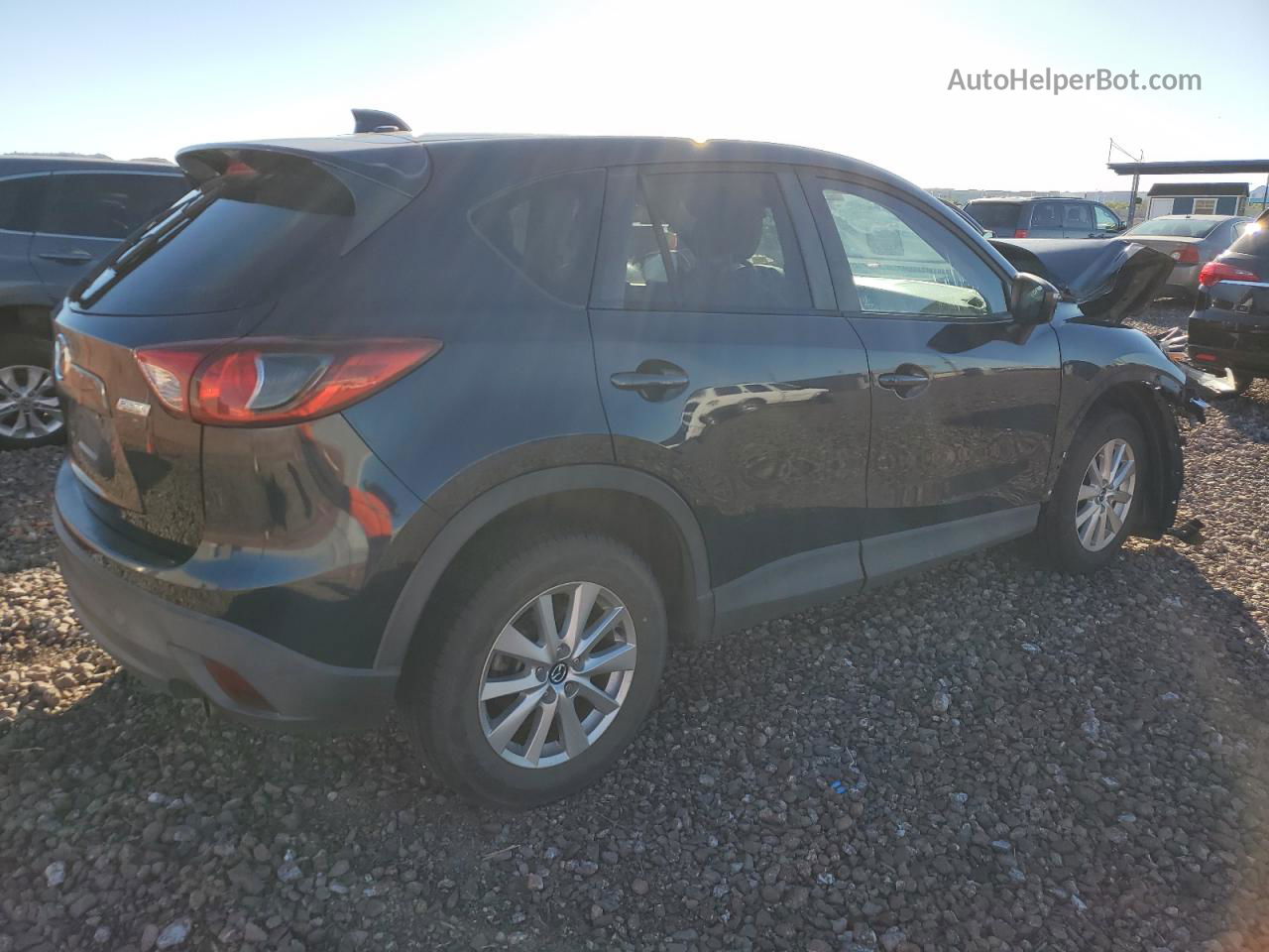 2015 Mazda Cx-5 Touring Blue vin: JM3KE2CY8F0508014