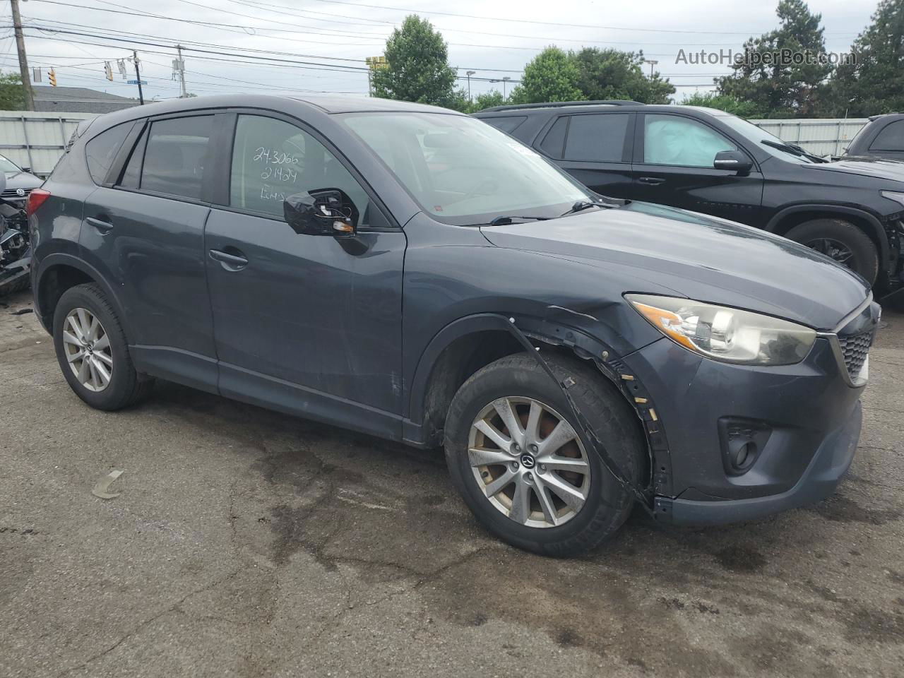 2015 Mazda Cx-5 Touring Gray vin: JM3KE2CY9F0437213