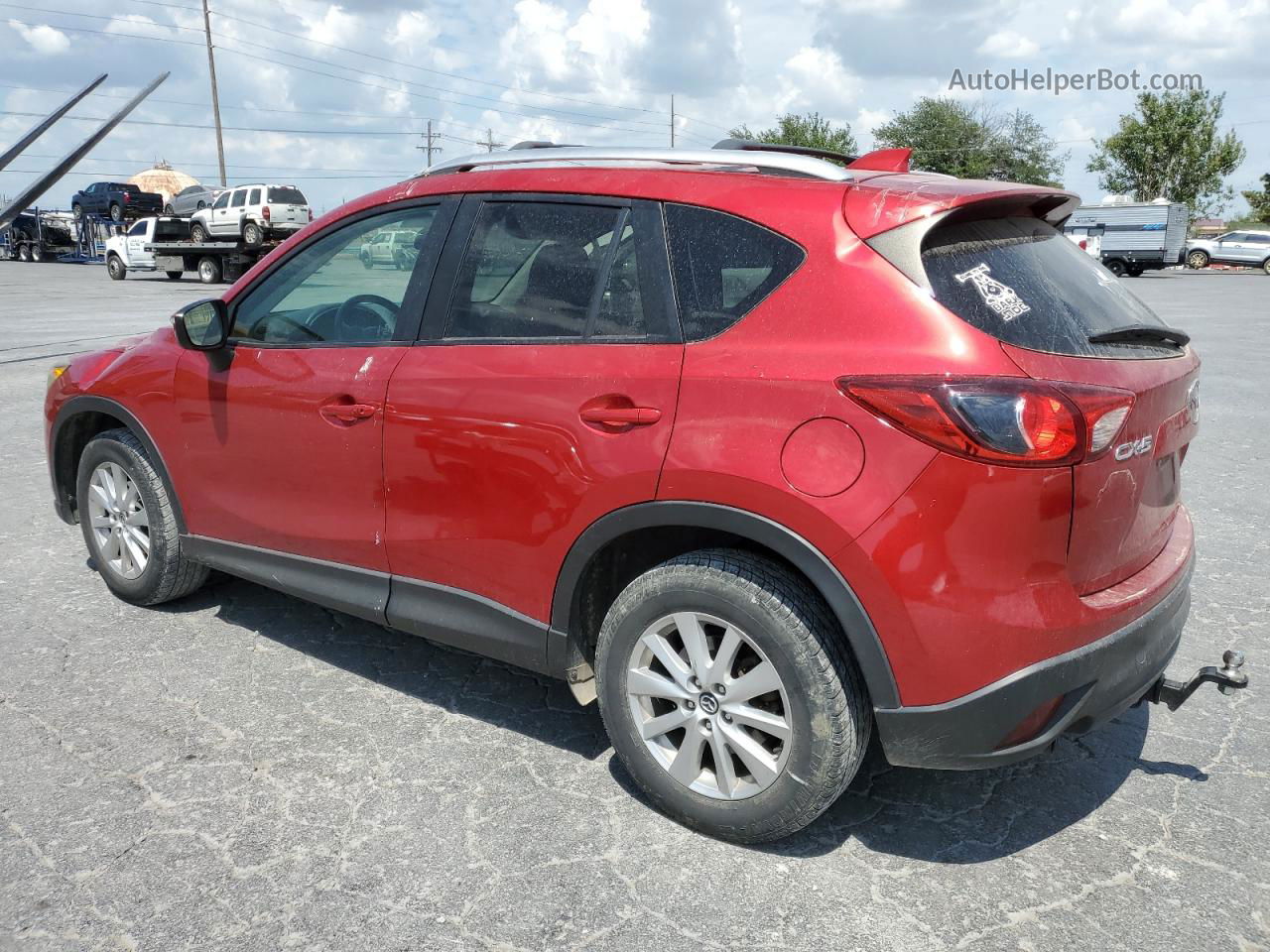 2015 Mazda Cx-5 Touring Red vin: JM3KE2CY9F0490185