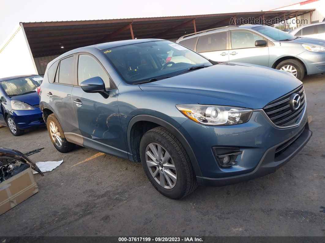 2016 Mazda Cx-5 Touring Blue vin: JM3KE2CY9G0613534