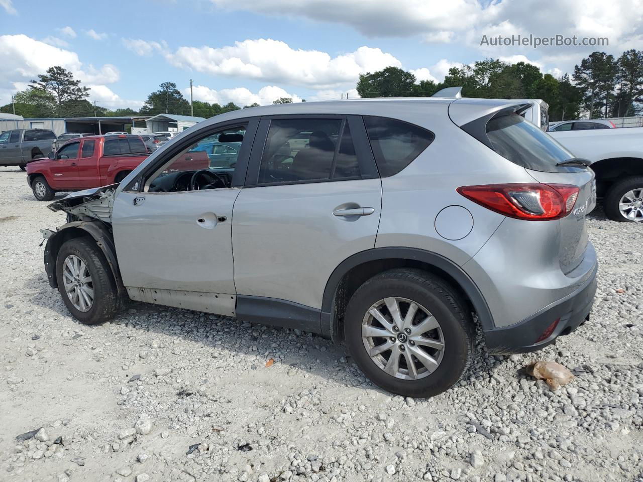 2015 Mazda Cx-5 Touring Silver vin: JM3KE2CYXF0436765