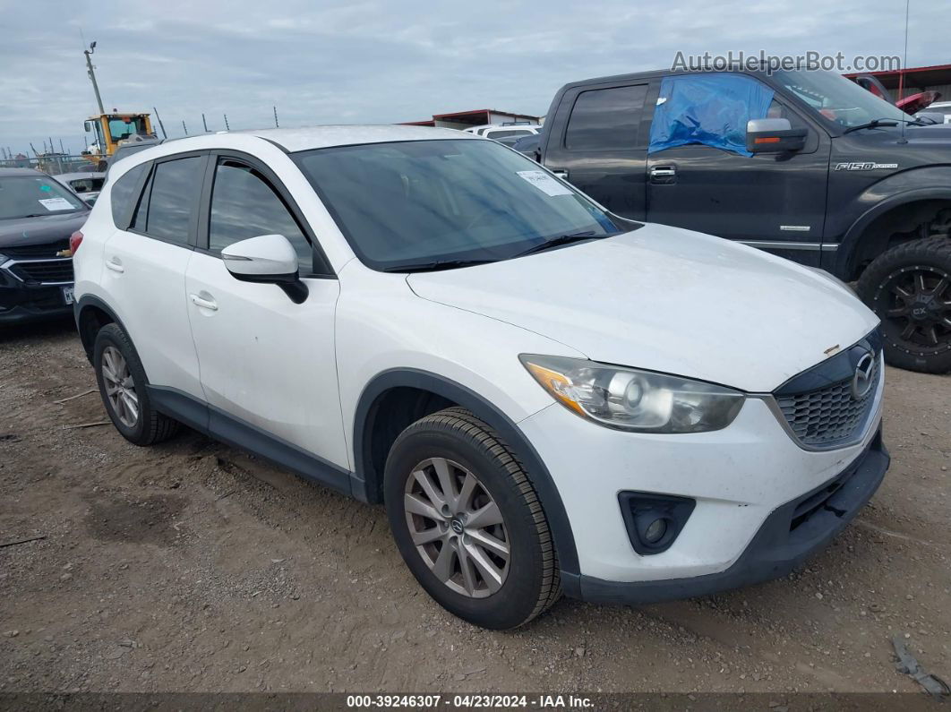 2015 Mazda Cx-5 Touring White vin: JM3KE2CYXF0469071