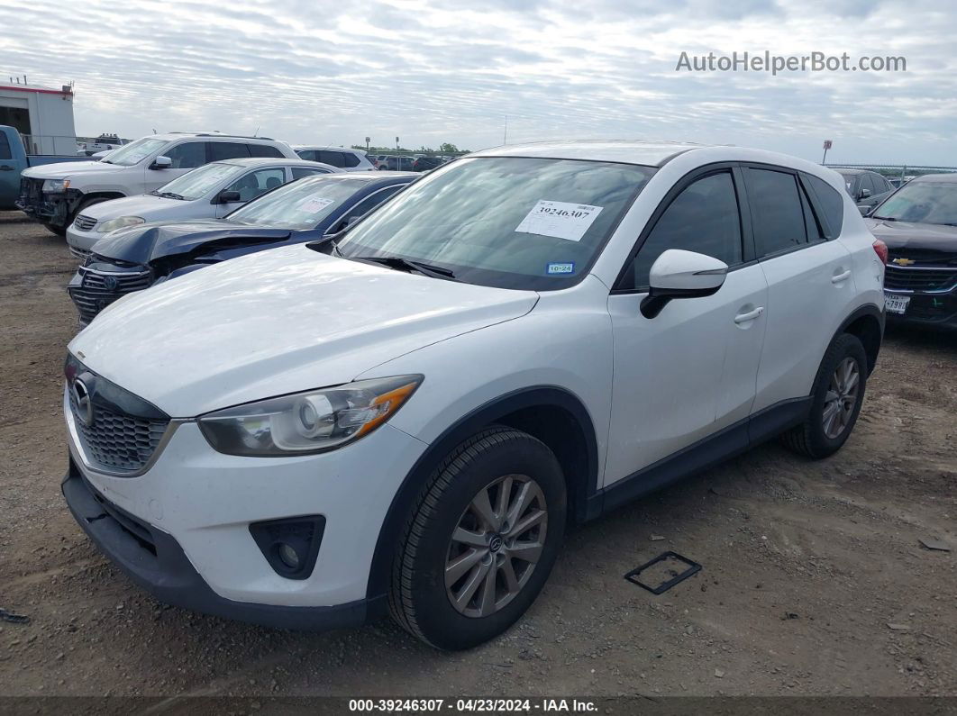 2015 Mazda Cx-5 Touring White vin: JM3KE2CYXF0469071