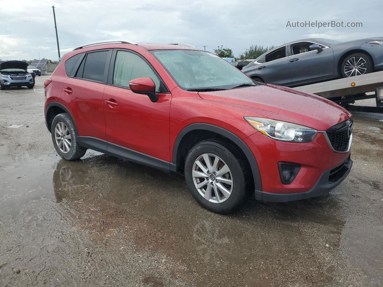 2015 Mazda Cx-5 Touring Красный vin: JM3KE2CYXF0483925