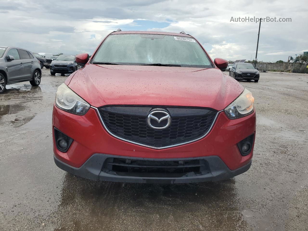 2015 Mazda Cx-5 Touring Red vin: JM3KE2CYXF0483925