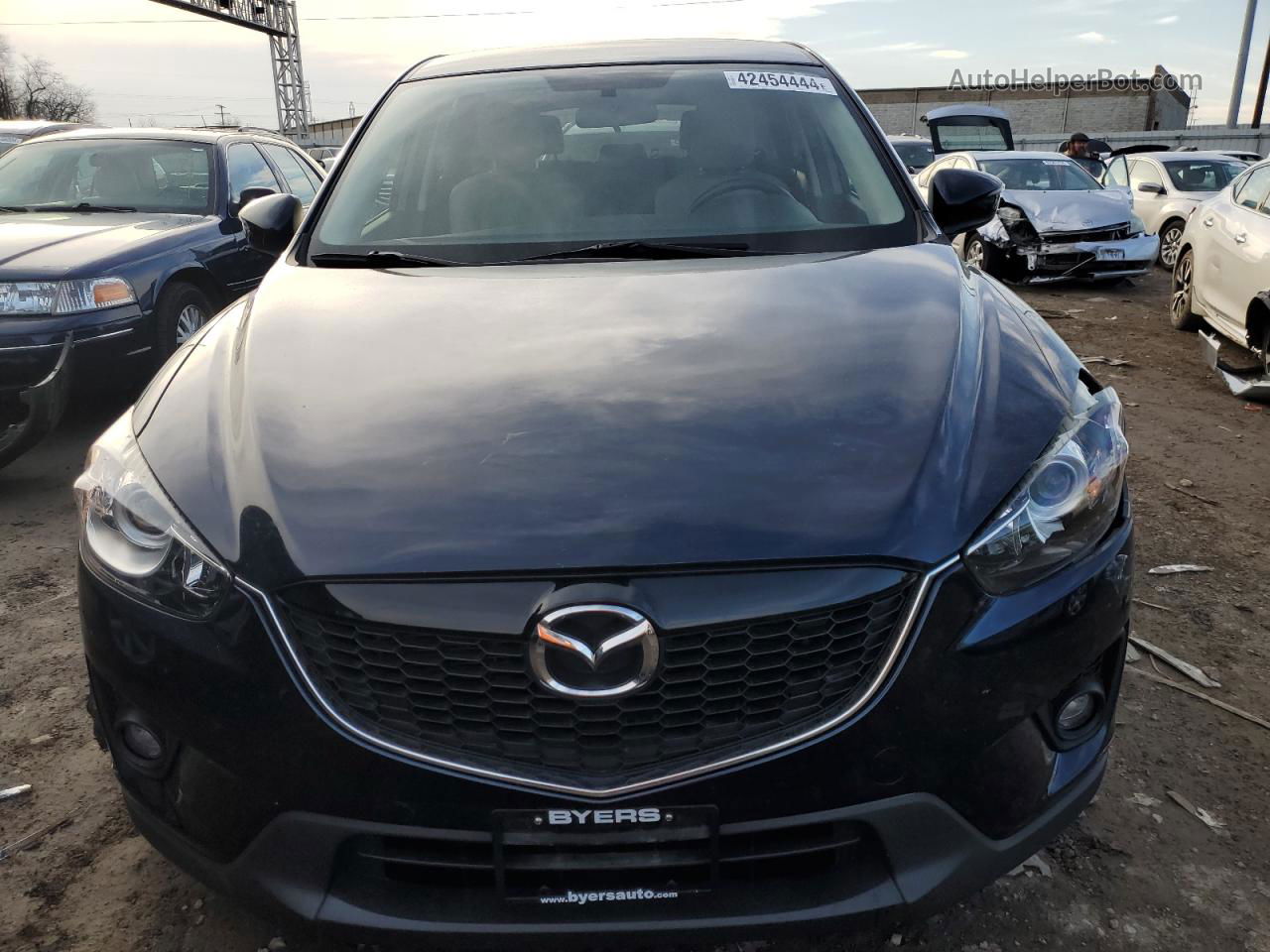 2015 Mazda Cx-5 Touring Синий vin: JM3KE2CYXF0503137