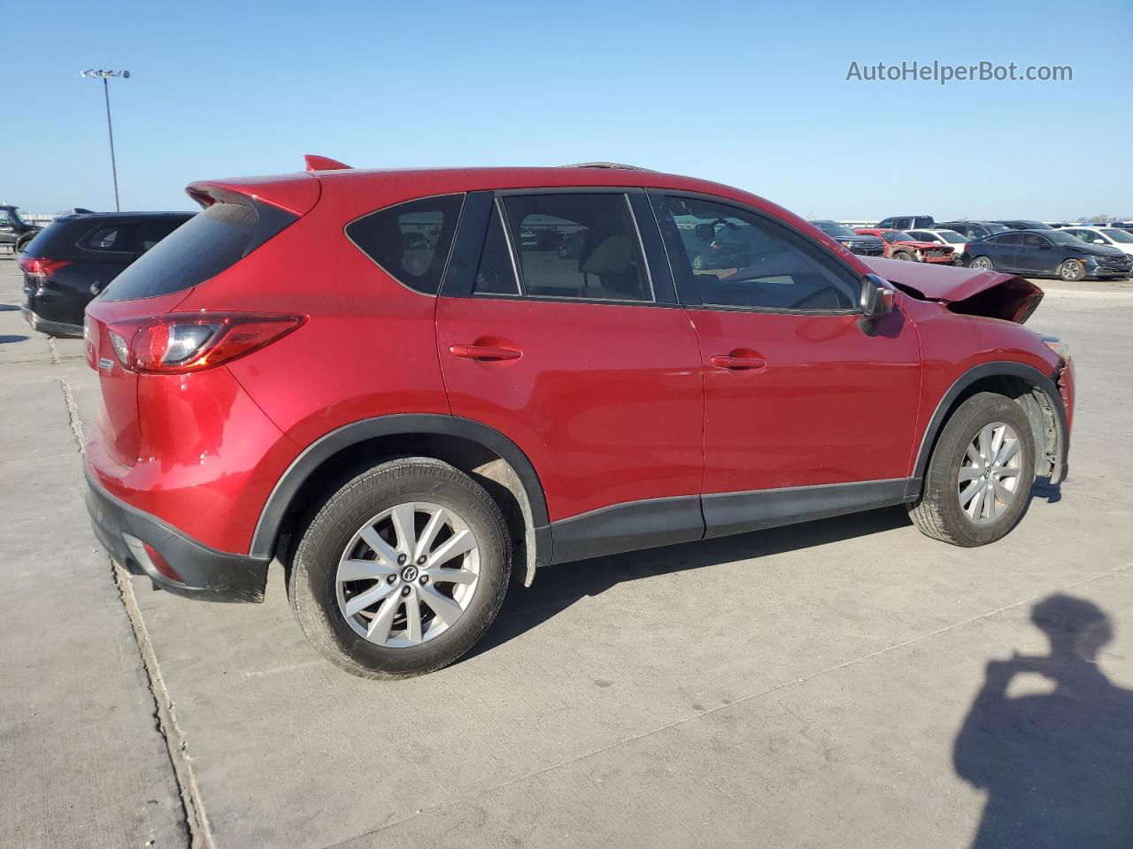 2016 Mazda Cx-5 Touring Red vin: JM3KE2CYXG0668221