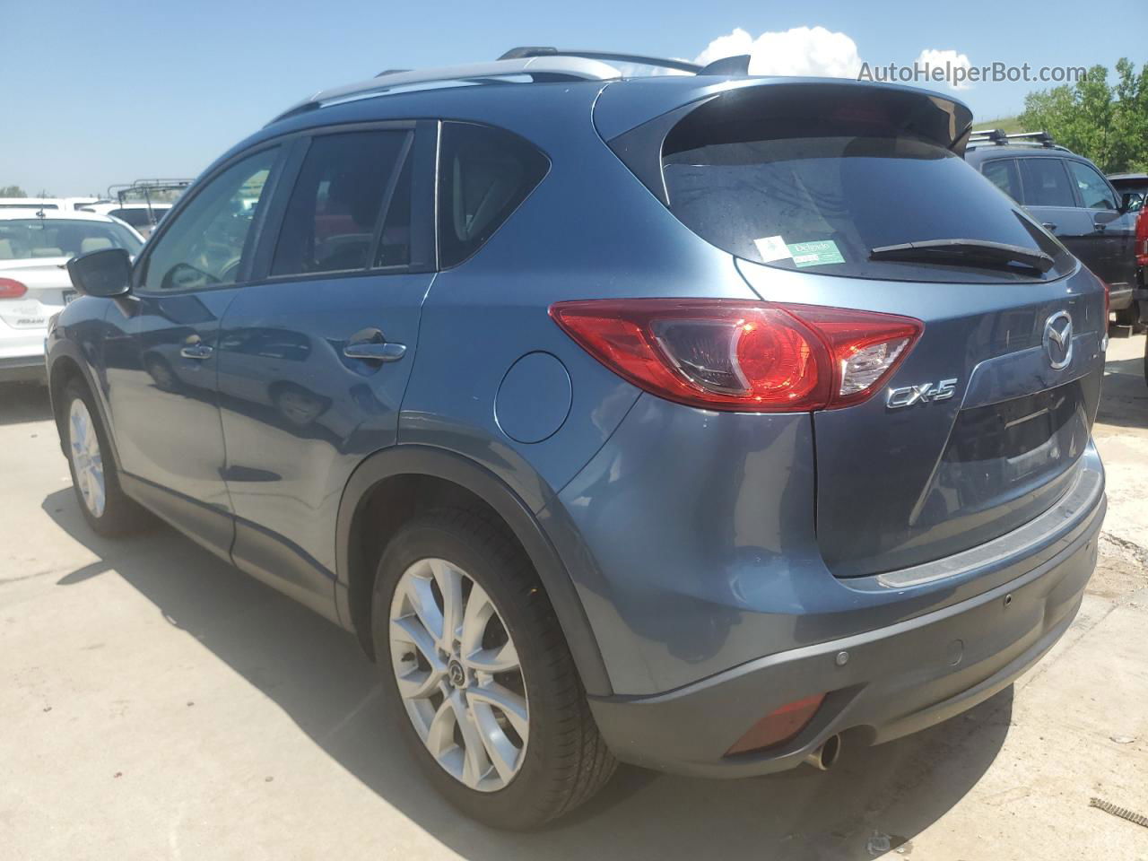 2015 Mazda Cx-5 Gt Синий vin: JM3KE2DY0F0539434