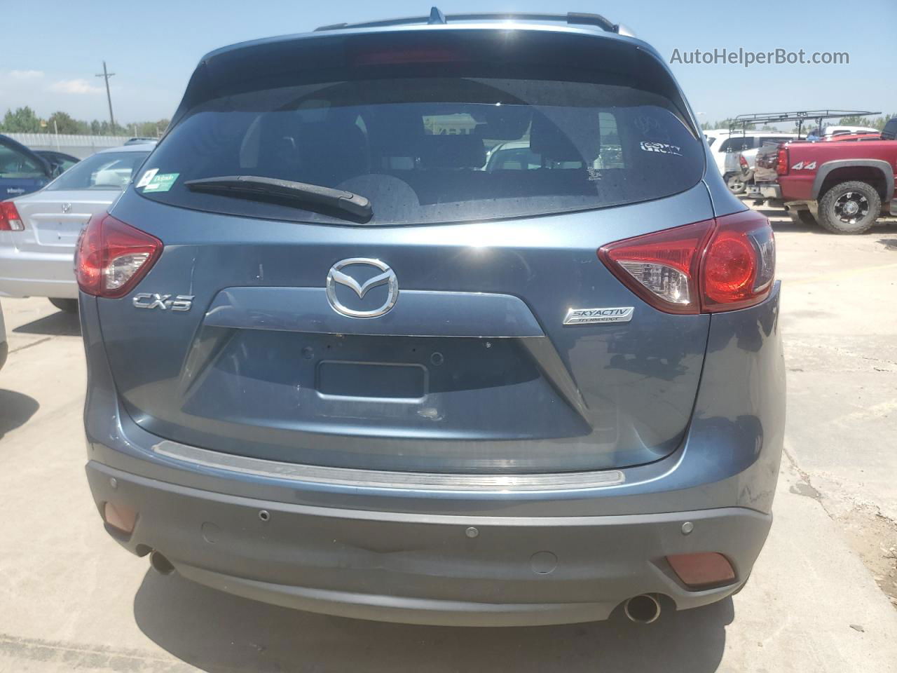 2015 Mazda Cx-5 Gt Синий vin: JM3KE2DY0F0539434