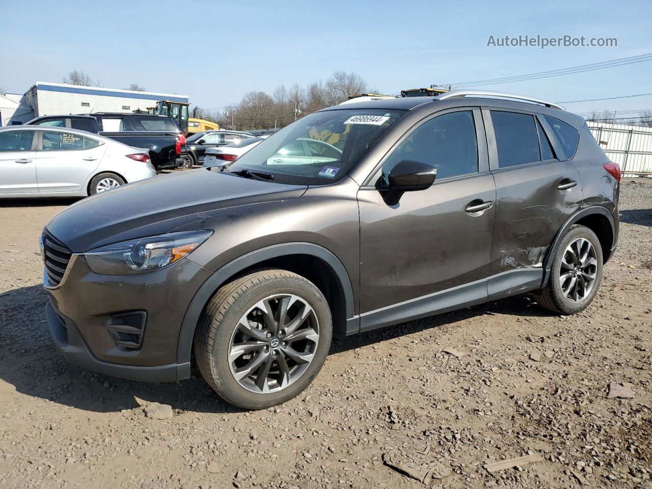 2016 Mazda Cx-5 Gt Gray vin: JM3KE2DY0G0688878