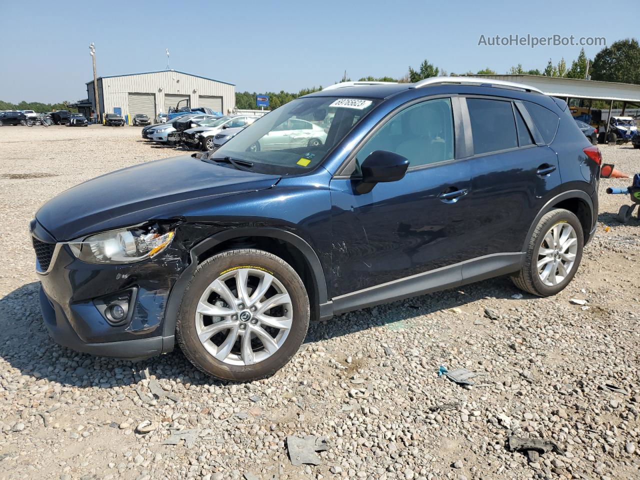 2015 Mazda Cx-5 Gt Синий vin: JM3KE2DY1F0460497