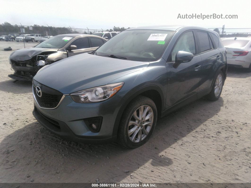 2015 Mazda Cx-5 Grand Touring Blue vin: JM3KE2DY2F0481150