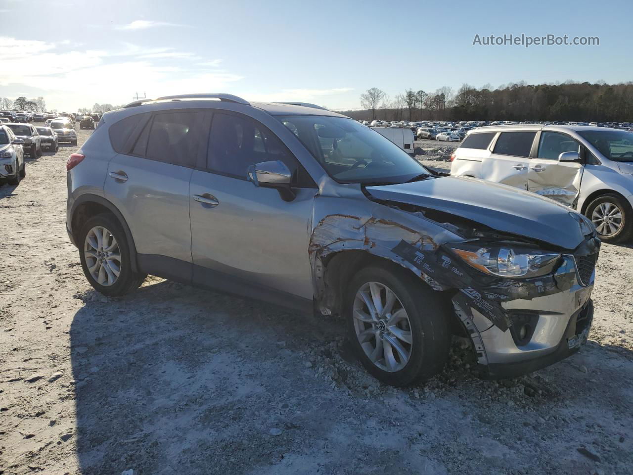 2015 Mazda Cx-5 Gt Silver vin: JM3KE2DY2F0502238