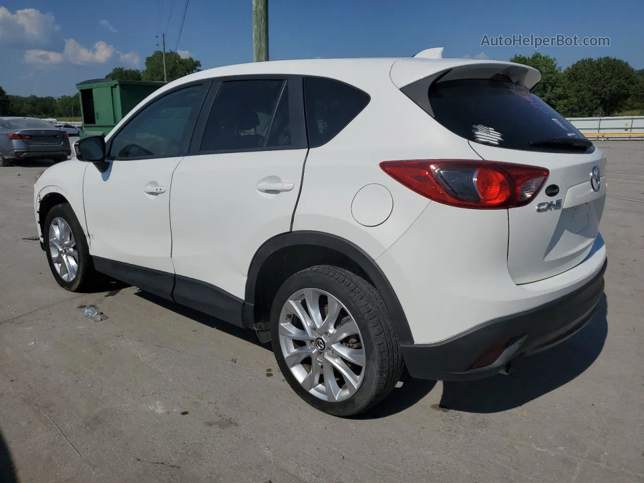 2015 Mazda Cx-5 Gt White vin: JM3KE2DY2F0531626