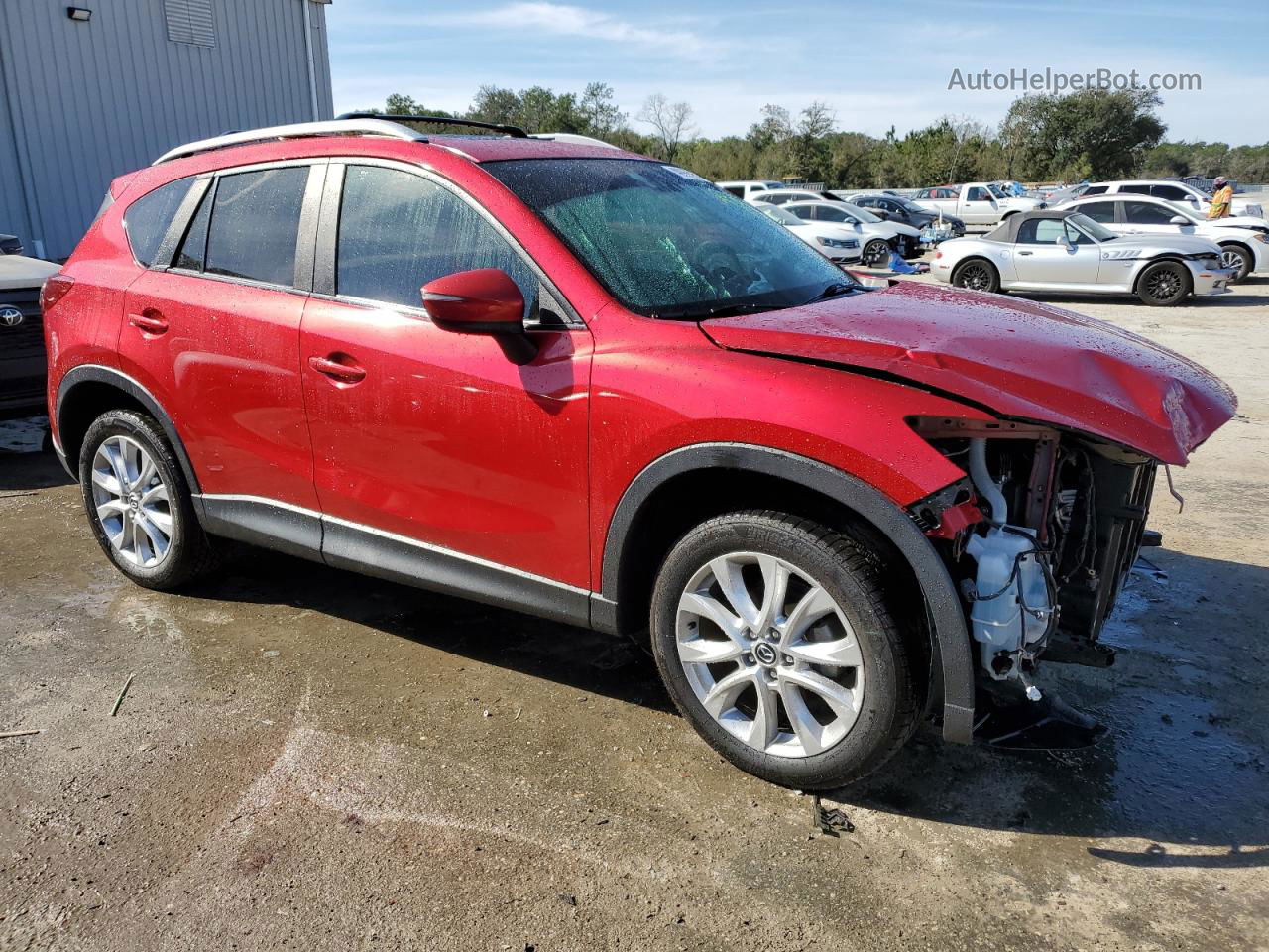 2015 Mazda Cx-5 Gt Red vin: JM3KE2DY3F0485661