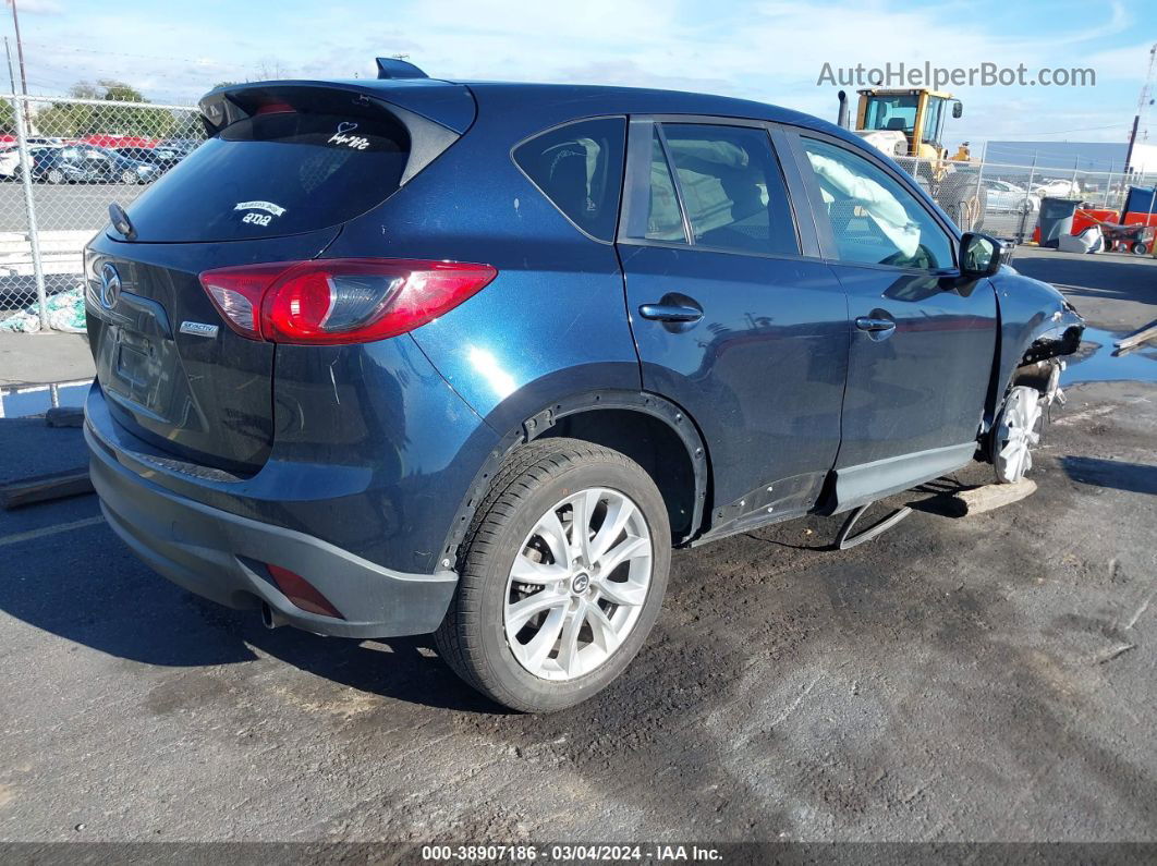 2015 Mazda Cx-5 Grand Touring Blue vin: JM3KE2DY3F0498538