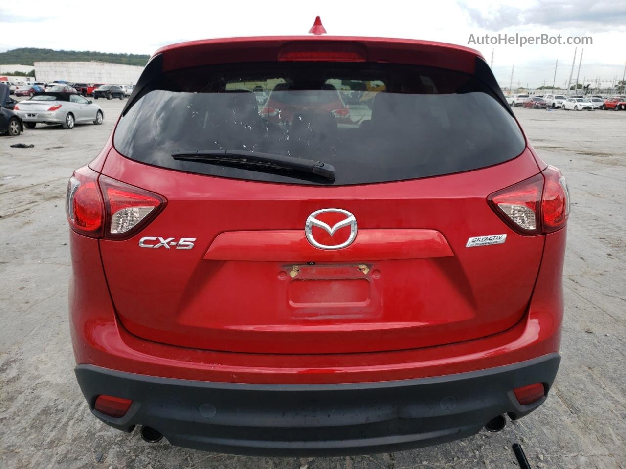 2015 Mazda Cx-5 Gt Red vin: JM3KE2DY4F0469078