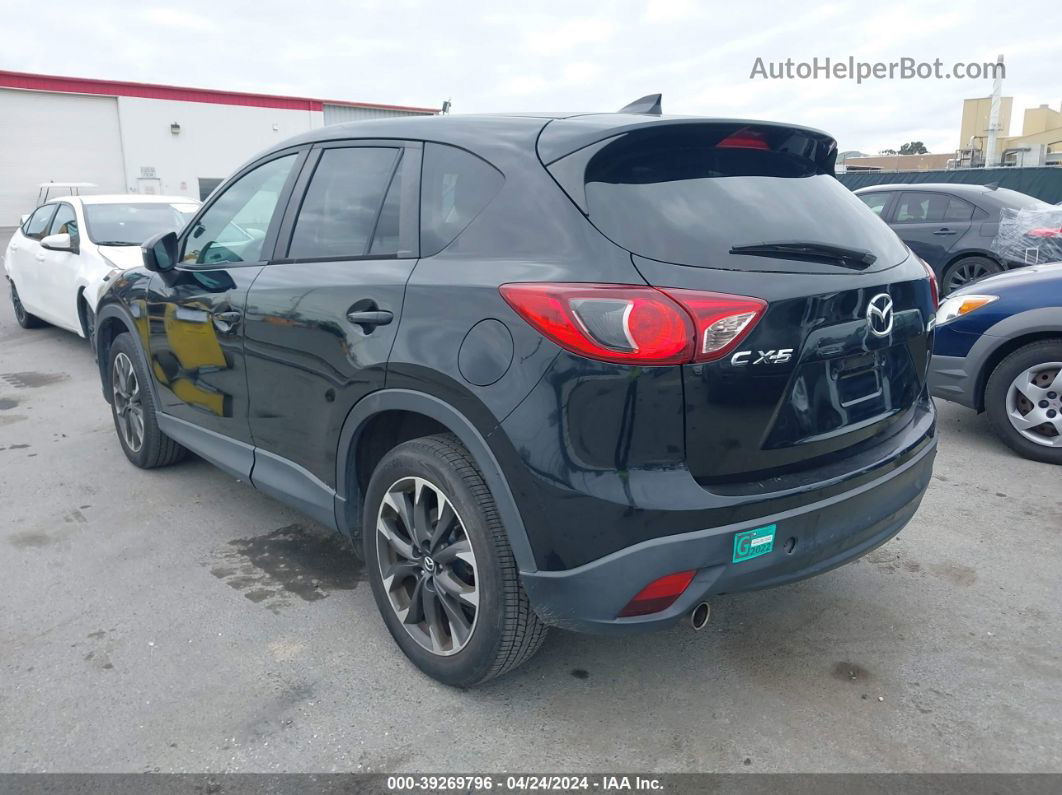 2016 Mazda Cx-5 Grand Touring Black vin: JM3KE2DY4G0725950