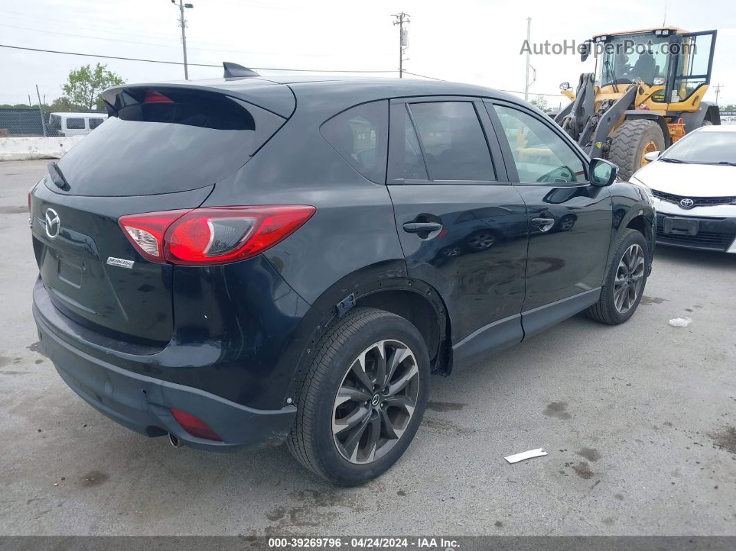 2016 Mazda Cx-5 Grand Touring Black vin: JM3KE2DY4G0725950