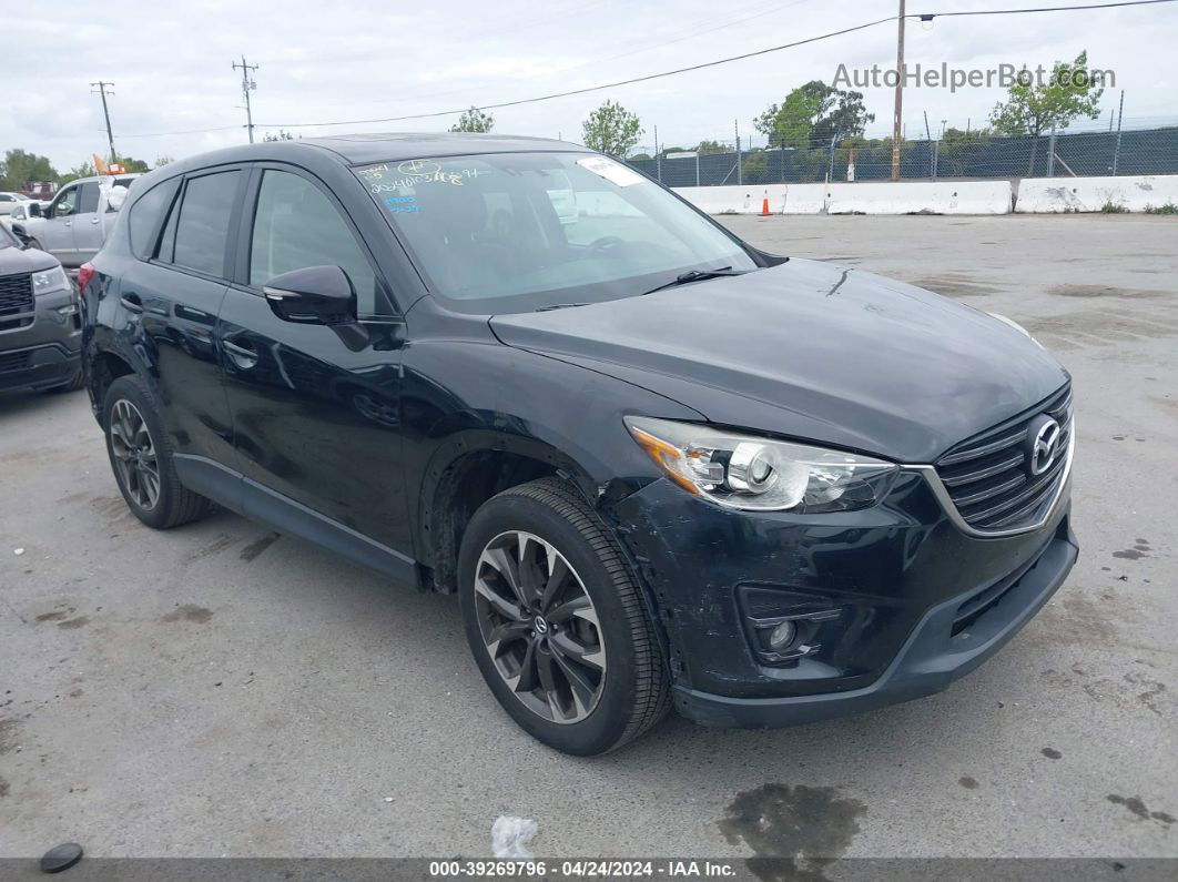 2016 Mazda Cx-5 Grand Touring Black vin: JM3KE2DY4G0725950