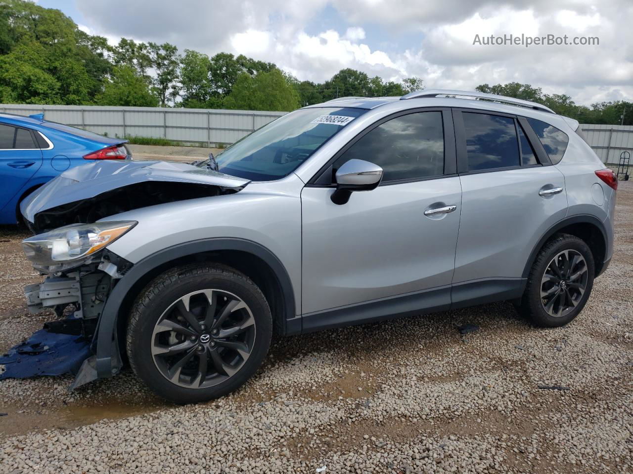 2016 Mazda Cx-5 Gt Silver vin: JM3KE2DY5G0602710