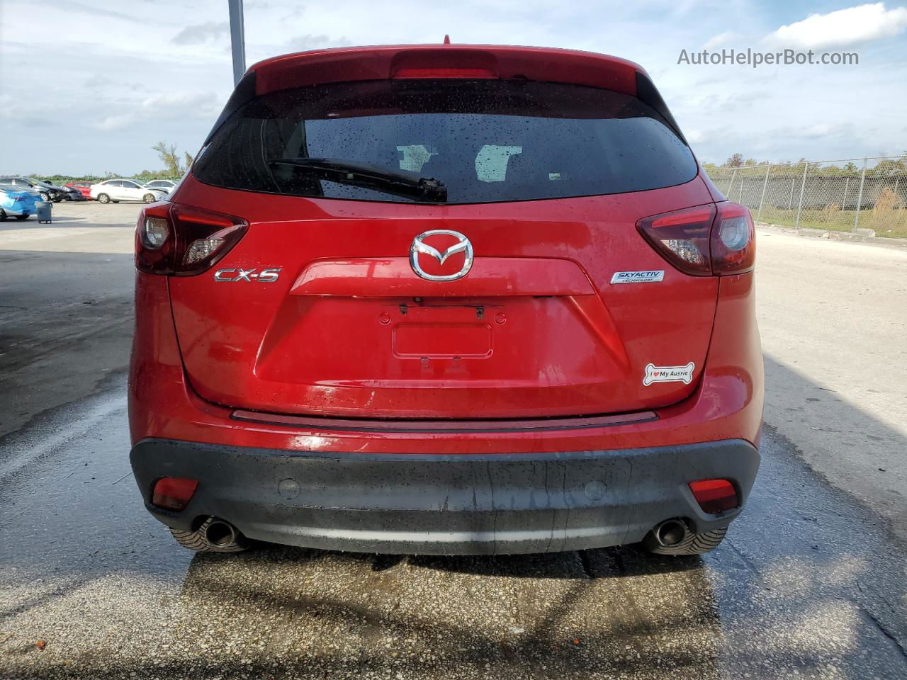 2016 Mazda Cx-5 Gt Red vin: JM3KE2DY5G0671395