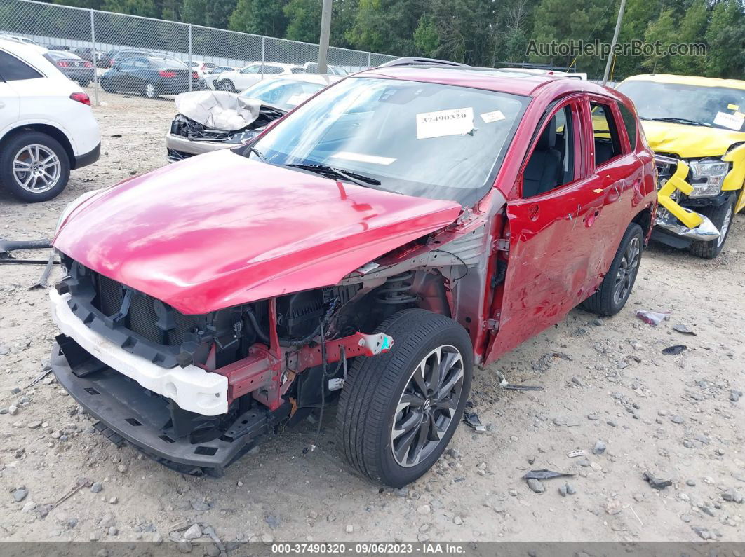 2016 Mazda Cx-5 Grand Touring Red vin: JM3KE2DY5G0803250