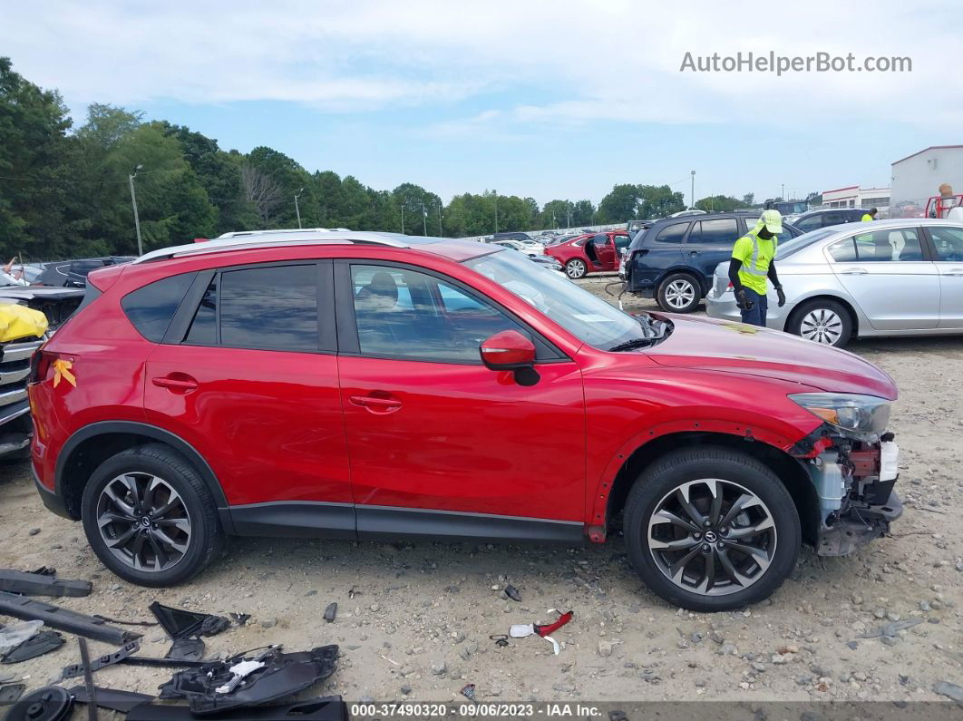 2016 Mazda Cx-5 Grand Touring Red vin: JM3KE2DY5G0803250