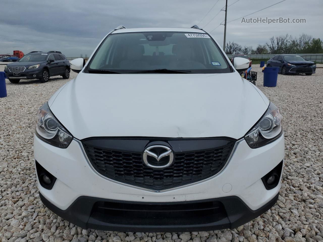 2015 Mazda Cx-5 Gt White vin: JM3KE2DY6F0498355