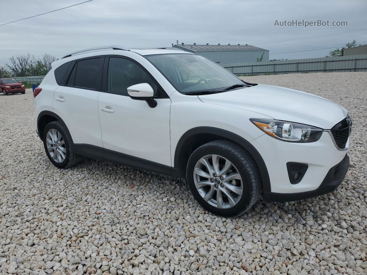 2015 Mazda Cx-5 Gt White vin: JM3KE2DY6F0498355