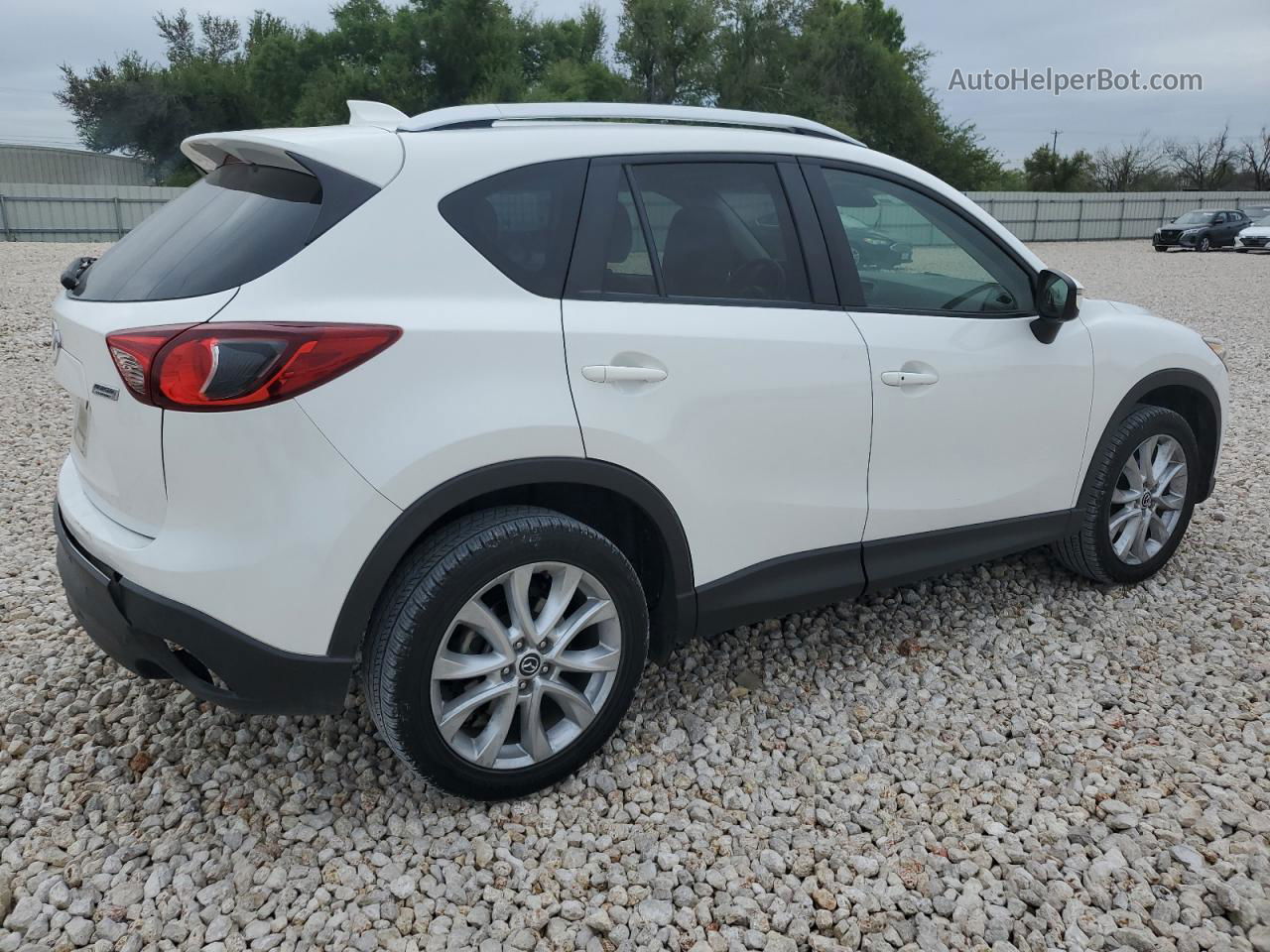 2015 Mazda Cx-5 Gt White vin: JM3KE2DY6F0498355