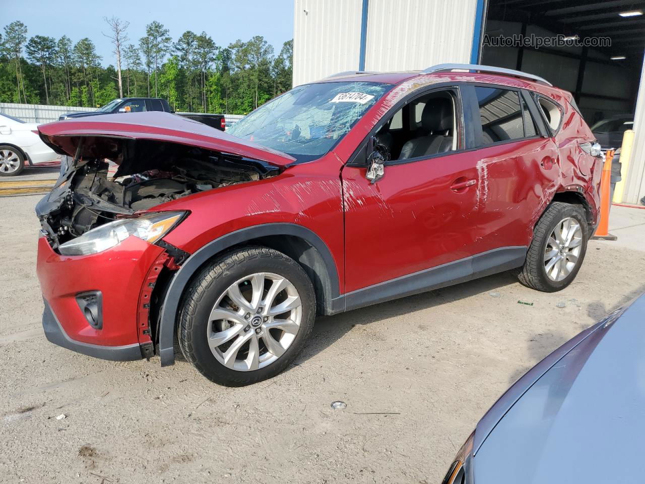 2015 Mazda Cx-5 Gt Red vin: JM3KE2DY7F0459984