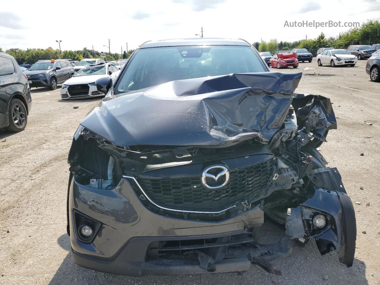 2015 Mazda Cx-5 Gt Charcoal vin: JM3KE2DY7F0517379