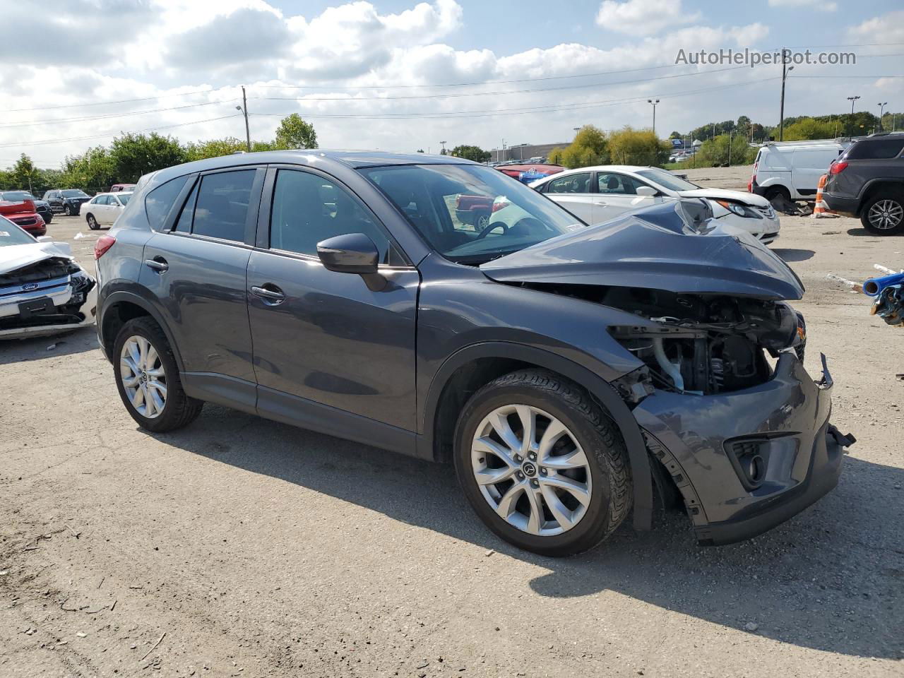 2015 Mazda Cx-5 Gt Charcoal vin: JM3KE2DY7F0517379