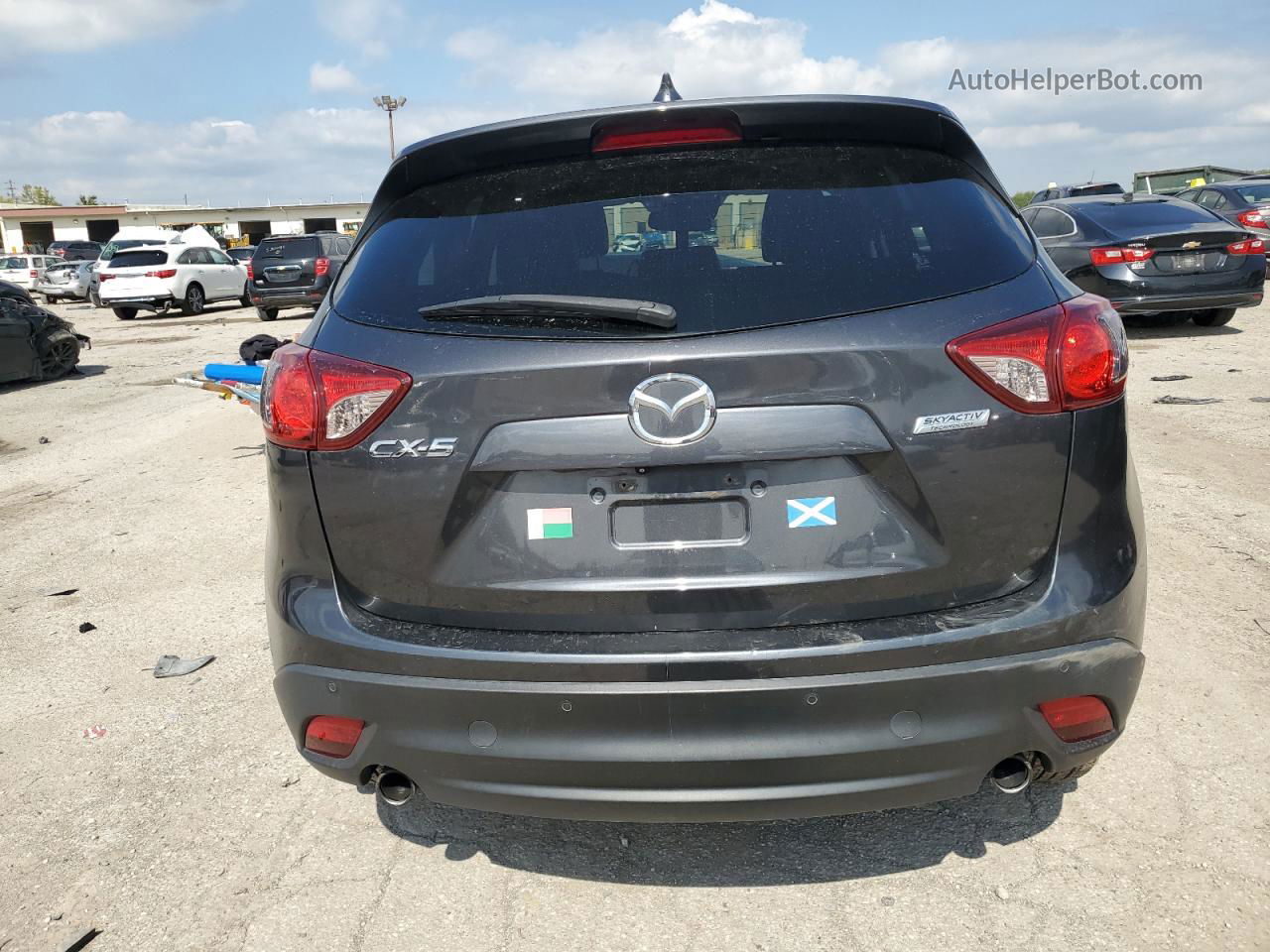 2015 Mazda Cx-5 Gt Charcoal vin: JM3KE2DY7F0517379