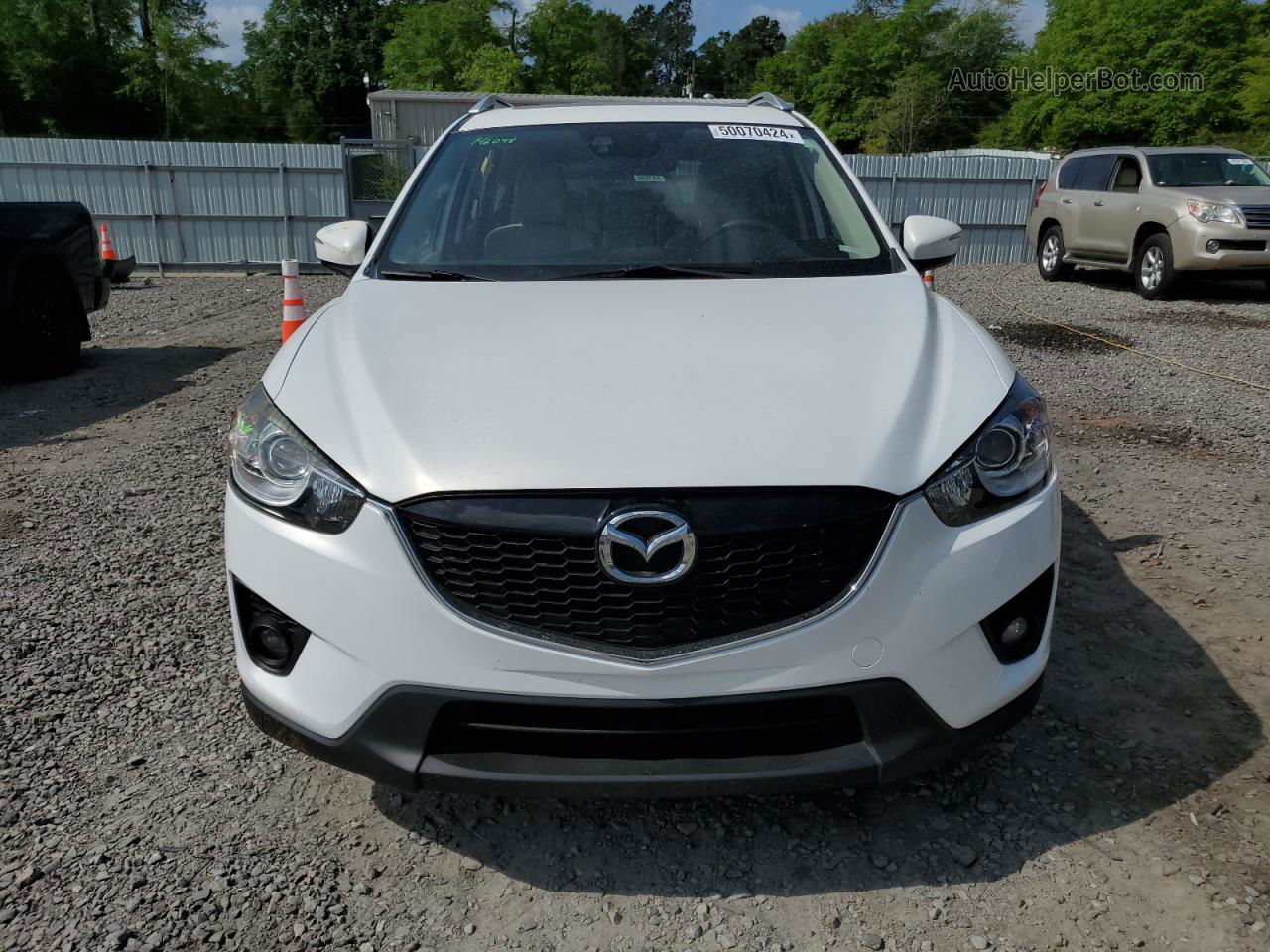 2015 Mazda Cx-5 Gt White vin: JM3KE2DY7F0552147