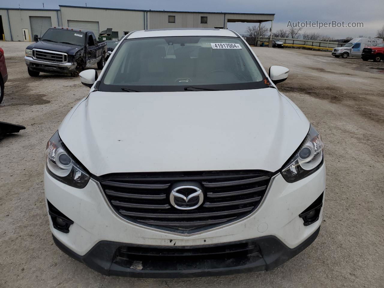 2016 Mazda Cx-5 Gt White vin: JM3KE2DY7G0850229