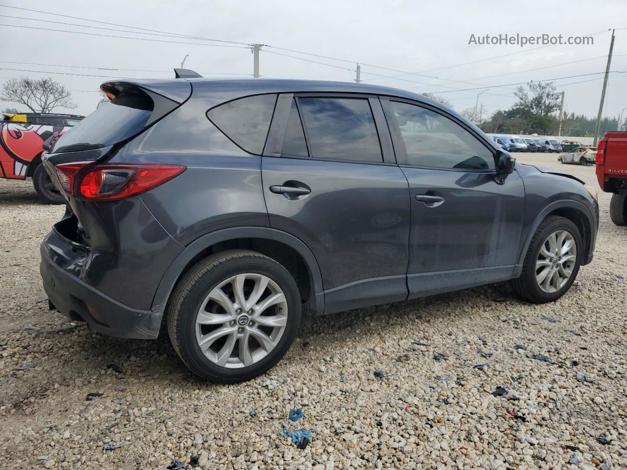 2015 Mazda Cx-5 Gt Gray vin: JM3KE2DY8F0472744