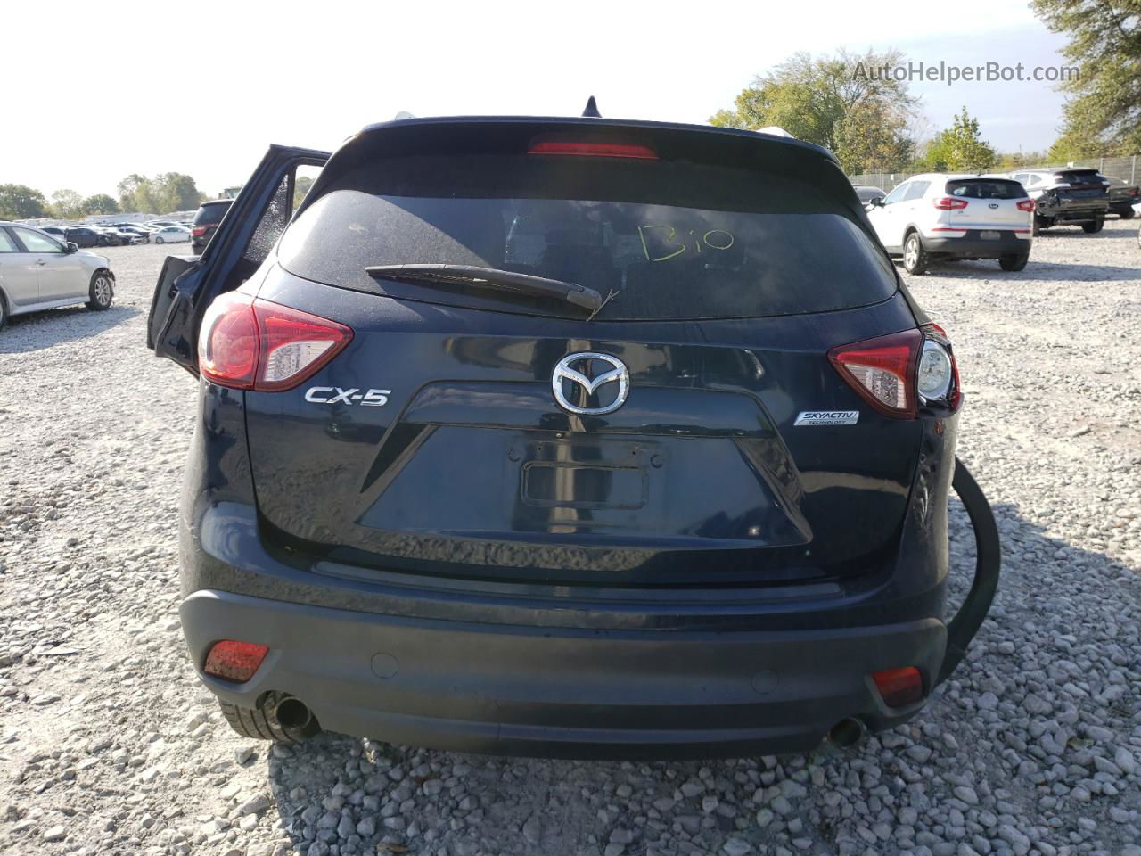 2015 Mazda Cx-5 Gt Синий vin: JM3KE2DY8F0484134